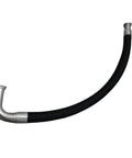Heavy Duty Replacement Air Hose Compatible With Atlas Copco Air Compressors For Smooth Daily Grind And Tough Job Site Reliability On Your Well Equipped Garage Rig, featuring a black rubber body and metal ends.