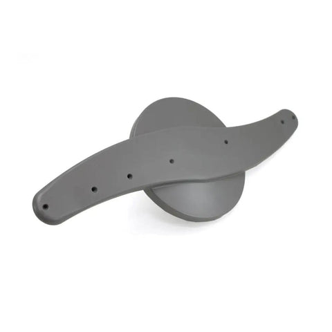WD22X10047 Dishwasher Lower Spray Arm Replacement - OEM-Quality Arm in gray plastic with holes, multi color, durable design