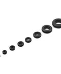 Top Notch Soft Plastic Grommet Kit Featuring 8 Sizes For Pipes Hydraulic Air Gas Lines Plus Pvc Snap Shut Cable Protection Assortment To Keep Your Wires Safe And Sound On Any Serious Job Site Today. black soft plastic grommets in eight sizes