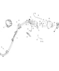Direct Fit Car Charging Port Module Wiring Harness Plug And Play Tesla Model 3 Model Y detailed assembly diagram