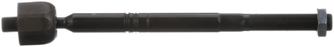 Heavy Duty Inner Steering Tie Rod End Replacement Fits 2012 Through 2016 Tesla Model S, black steel tie rod side view.