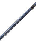 President Spincast Rod And Reel Combo Six Foot Six Inch Medium Power Two Piece Graphite Rod Close-up of Branding