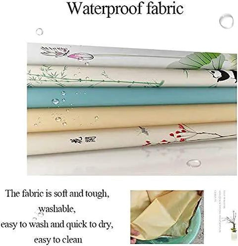 Heavy Duty Portable Hanging Closet Wardrobe With Thickened Steel Pipes And No Fuss Assembly For Roomy Apparel Organization In Tight Spaces Built To Last Rack, showcasing waterproof fabric swatches.