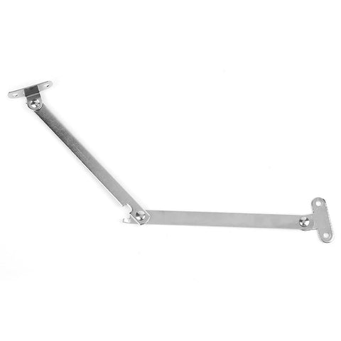 Stainless Steel Rustproof Support Hinges Set Of 5 For Doors Closets And Cabinets Built Tough With Included Rivets Heavy Duty Hardware Fittings