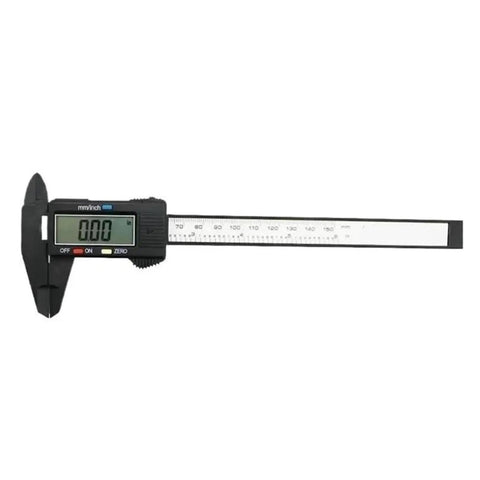 VZDRHYURI 0-150mm Digital Electronic Vernier Caliper Measurement Tools(11) showing measurement scale and digital display.