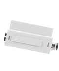 Rugged Hub For 3D Printers Keeps Filament Feeding Smooth And System Connections Solid Compatible With Bambu Lab A1 Mini A1 Pro HT Feeding Systems Internal Mount Point Fit No Fuss Install Reduced Transmission Errors, white plastic internal hub