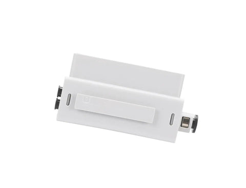 Rugged Hub For 3D Printers Keeps Filament Feeding Smooth And System Connections Solid Compatible With Bambu Lab A1 Mini A1 Pro HT Feeding Systems Internal Mount Point Fit No Fuss Install Reduced Transmission Errors, white plastic internal hub