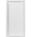 White Metal Wall Access Panel For Drywall Plumbing And Electrical Service Hatch, 9.65 x 19.49 inch, hinged design.