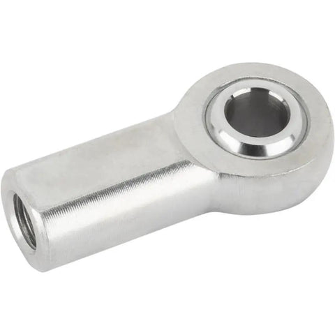 Premium Heavy Duty Right Hand Female Carbon Steel Heim Joint Rod End Featuring Teflon Kevlar Self Lubricating Race for custom builds.