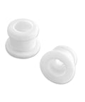 Ford Shifter Cable Bushing Kit No Fuss 2 Pack For Edge Fusion Escape Transit Connect C Max Transmission Gear Shift Repair Replace OEM KV6Z7K340A DG9Z7K340A Durable Fit - two white bushings