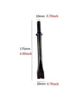 Five Piece Pneumatic Air Hammer Chisel Bit Set With 6.88 Inch Bits, 10mm Round Shank, Heavy Duty Steel, Single Chisel Bit View