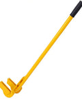 Heavy Duty Pallet Breaker Tool With 43 Inch Handle For Easy Pallet Disassembly And Deck Board Removal, Multi Purpose Pallet Lifter For DIY Projects And Reclaimed Wood From Standard Pallets, yellow steel