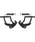 Hood Hinge Set With Spring Assembly For Left Driver And Right Passenger 2 Piece Drop In Replacement Fits Classic Chevy Models