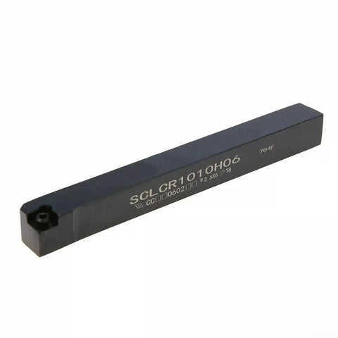 Heavy Duty Pro Grade Carbide Inserts Ten Pack And SCLCR1010H06 Lathe Tool Holder Set for CNC turning with wrench