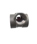 Half Inch NPT Stainless Steel 304 Sight Flow Indicator With Red PTFE Impeller built tough high visibility for water oil gas chemicals