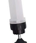 Detail view of Grab This Sweet Manual Oil Extractor Pump for Your Garage Sessions! showing the durable nozzle and graduated cylinder.