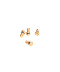 Premium Replacement Eyeglass Screws And Tiny Screwdriver For Aviator RB3025 Sunglasses Repair Kit with four bronze screws.
