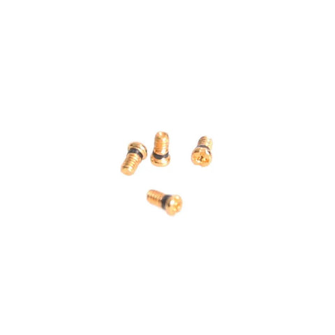 Premium Replacement Eyeglass Screws And Tiny Screwdriver For Aviator RB3025 Sunglasses Repair Kit with four bronze screws.