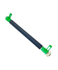 No Fuss Platen Roller Replacement Kit For E4205A E4204B E4304B Thermal Label Printers, dark gray roller with green fittings.