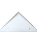 4 Pack Foosball Table Corner Protectors, sturdy white triangle edge guards, universal fit for most foosball tables, easy install