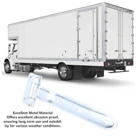 12 Inch Metal Offset Bent Strap Trailer Door Hinge For Side Doors And RVs Universal Fit Enclosed Cargo Utility Trailers with truck