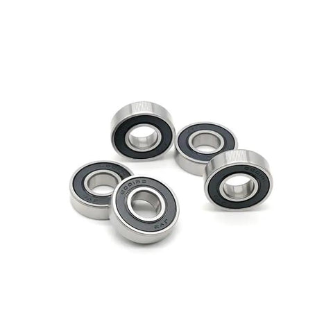 Two Pack 6200RS Deep Groove Ball Bearings With Double Rubber Seals 10x30x9mm for RC cars and motors