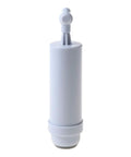 Handheld Vacuum Sealer For Food Storage Bags With T-Style Manual Pump in white, compact design for easy food sealing.