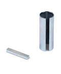 One Inch To One And One Eighth Inch Crankshaft Sleeve Adapter Kit Three Inch Long Stainless Steel With Keyway Slot and Keystock