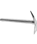 Workhorse Dual-Use Garden Hoe And Pickaxe Stainless Steel Handheld Yard Work Tool side view
