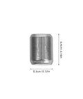 50 Pack Stainless Steel Dowel Pins For Furniture And Industrial Machinery Shelf Support Pegs close-up of cylindrical pin with smooth finish