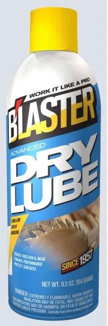 Go To General Purpose Dry Lubricant Spray Can 9.3 Oz 0F To 120F No Additives Aerosol 16 TDL front view with yellow cap