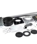 Top Shelf Loose Parts Bag And Full Repair Kit For Pro Hvac Rooftop Systems 59Tp5a100e211116 And 59Sp5a060e171214 assorted metal pieces and rubber seals for HVAC repairs.