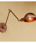 JGSYD Adjustable Long Arm Wall Sconce - Vintage Industrial Home Lighting Retro Loft Lamp with metal arm for wall mounting.