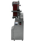 Built Like A Tank Industrial Belt Sander 6 X 48 Inch With Tilting Table showing side view with precision tracking and dust chute.