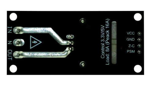 PWM AC Dimmer Module Controller For 110V To 220V with heat sink, plug and play ready, compatible with Arduino, Raspberry Pi, STM32