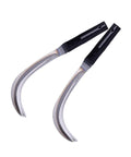 Two Piece Manganese Weeding Scythe Set For Gardening And Harvesting A Rugged Manual Tool With Sharp Blade And Easy One Hand Grip