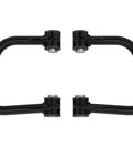 Tubular Upper Control Arm Delta Joint Pro Kit For 2021 2022 Ford Bronco Boosts Handling With Built In Caster Keeps Max Articulation 100 Percent Serviceable Delta Joint Pro Dual Stage Pivot Bushings CNC Machined Housing black tubular pair