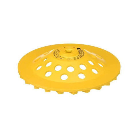 7 Inch XP Turbo Diamond Cup Wheel Be Beefy Grind For Fast Material Removal With High Diamond Concentration And Heat Treated Segments 5/8-11 Arbor