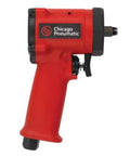 Ultra Compact Three Eighths Inch Air Impact Wrench With Pistol Grip, High Torque Pneumatic Impact Gun, side view