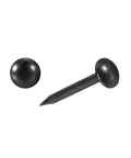 Level Up Your Furniture Game With These Rock Solid Black Carbon Steel Upholstery Tacks 50 Pack Smooth Grip Thumb Pin Nails.