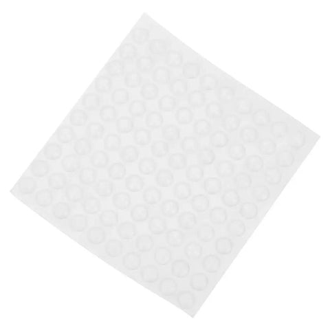 Sheet of Clear Self Adhesive Silicone Foot Pads No Slip Buffers Stop Furniture Scratches For Cabinets Appliances Glass Crafts Protect Surfaces
