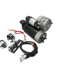 Straight Up 24V To 12V Electrical Conversion Kit For John Deere 3010 3020 4010 4020 Tractors includes starter solenoid and alternator.