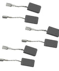 6Pc Carbon Brushes Set 6.5x8x13mm for GWS7-100, GWS7-115 E, GWS7-125, durable power tool replacement kit