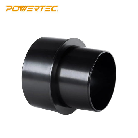 5 Inch To 4 Inch Dust Collection Reducer Fitting Black ABS Plastic Seamless Main Line To Branch Line Connection For Dust Collectors