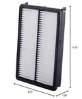 Engine Air Filter PA99071 for Kia Telluride Palisade Sorento Santa Fe with high capacity media, dimensions 11.9 x 8.5 x 1.8 inches