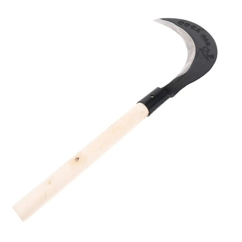 Manganese Steel Long Handle Scythe For Weeding And Lawn Care Tough As Nails Heavy Duty Garden Tool With Sharp Blade Ergonomic Grip