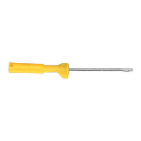 Outdoor Smart Outlet With Slick App Remote Control And Programmable Timer Ip66 Weatherproof Power Socket For Patio And Backyard Heavy Duty Us Plug Ready To Roll Built Tough For Weekend Projects with yellow handle screwdriver, durable metal tip.