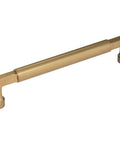 Cumberland Cabinet Pull 6 5/16 Inch Center To Center Honey Bronze Finish with Coordinating Knobs and Appliance Pulls