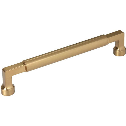 Cumberland Cabinet Pull 6 5/16 Inch Center To Center Honey Bronze Finish with Coordinating Knobs and Appliance Pulls