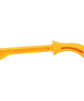 Kickass Table Saw Push Block To Keep Your Digits Safe On Router Tables And Jointers Crafted From Heavy Duty Abs With An Ergonomic Handle And High Visibility Yellow Build For Flawless Cuts, 280mm long, rigid ABS design.